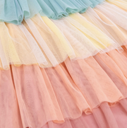 Rainbow Ruffle Princess Dress (3-4Y)