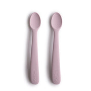 Silicone Feeding Spoon - 2 pack VARIOUS COLOURS