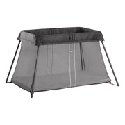 Travel Cot Light - Black Mesh PRE ORDER LATE MARCH