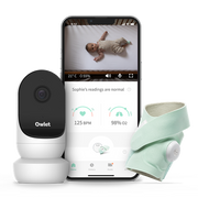 Owlet Monitor Duo 2 - Cam 2 + Smart Sock 3 Mint