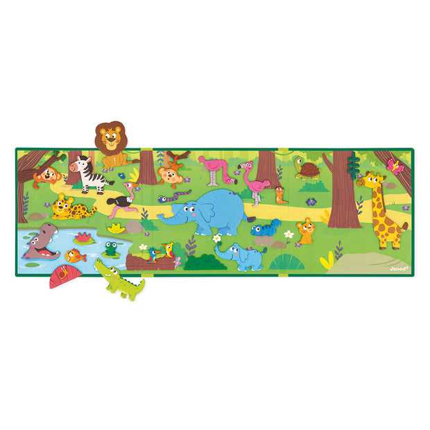 Safari Animals Magnetic Story