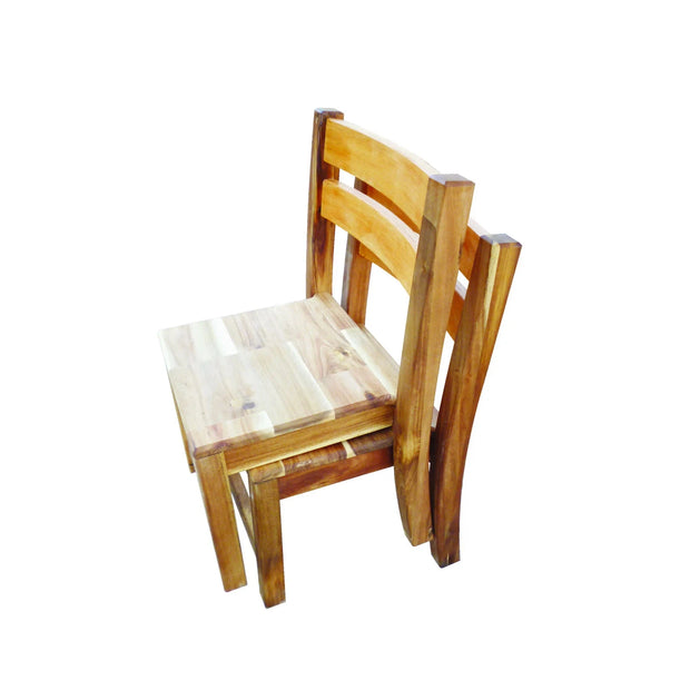 Acacia Stacking Chair Set of 2