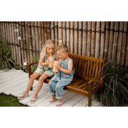 3 Seat Outdoor Kid Bench