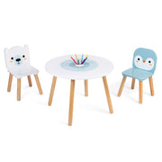 Polar Table and Chairs