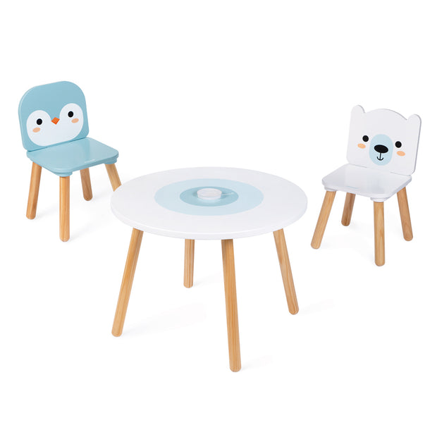 Polar Table and Chairs