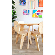 Danish Round Table and 4 Chairs