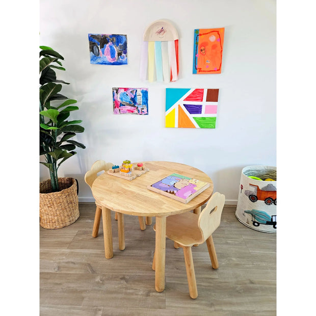 Classic Round Table and 2 Chairs
