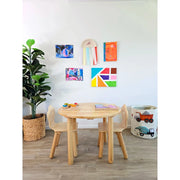 Classic Round Table and 2 Chairs