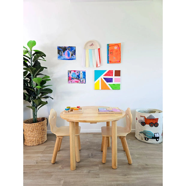 Classic Round Table and 2 Chairs