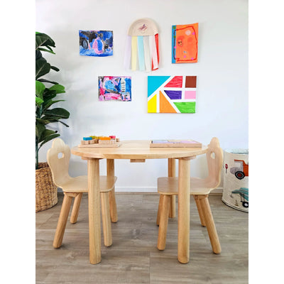 Classic Round Table and 2 Chairs