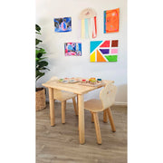 Classic Square Table and 2 Chairs