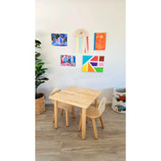 Classic Square Table and 2 Chairs