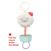 Sweet Sheep Jitter Stroller Toy