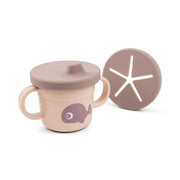 Foodie Spout & Snack Cup VARIOUS COLOURS