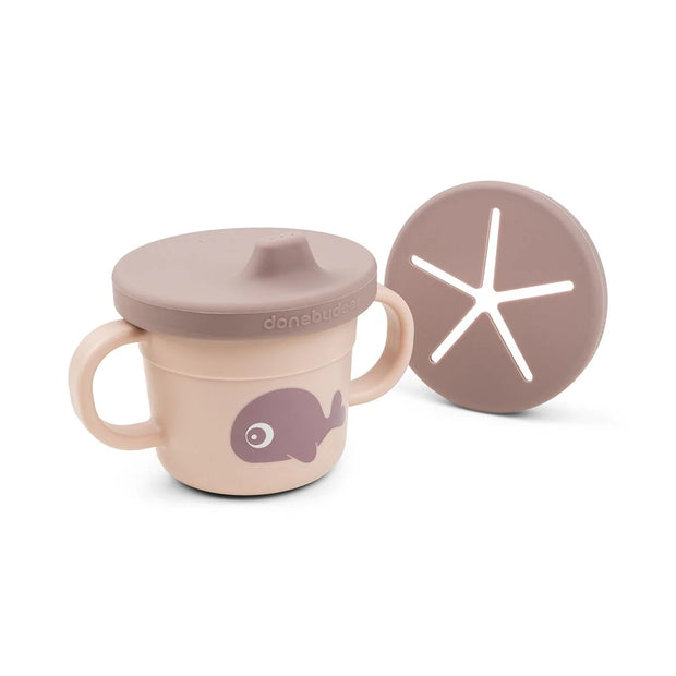 Foodie Spout & Snack Cup VARIOUS COLOURS