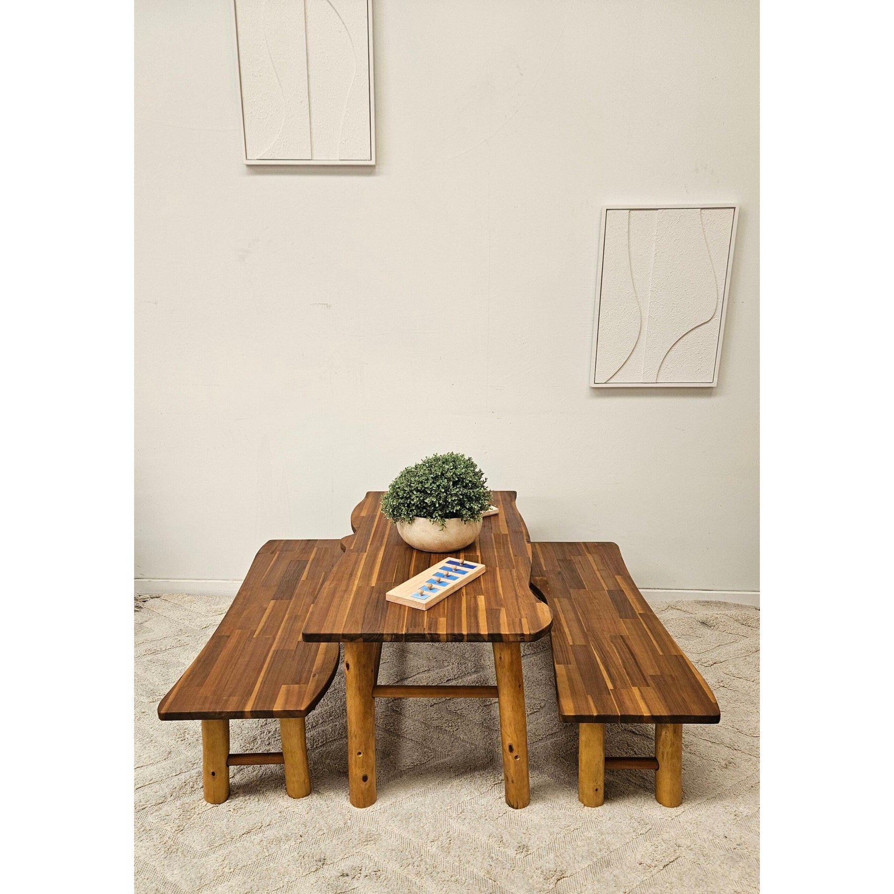 Tree Tables And 2 Benches VARIOUS SIZES