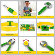 John Deere Deluxe Talking Toolbelt Set