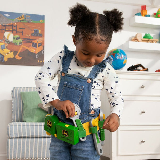 John Deere Deluxe Talking Toolbelt Set