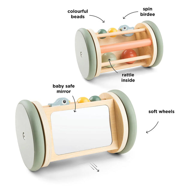 Rolling Activity Mirror Birdee
