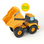 Dump Truck 2-in-1 Toy with Toy Drill