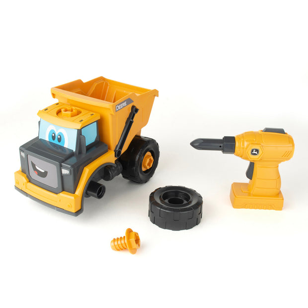 Dump Truck 2-in-1 Toy with Toy Drill