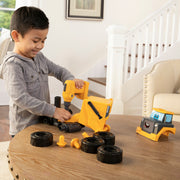 Dump Truck 2-in-1 Toy with Toy Drill