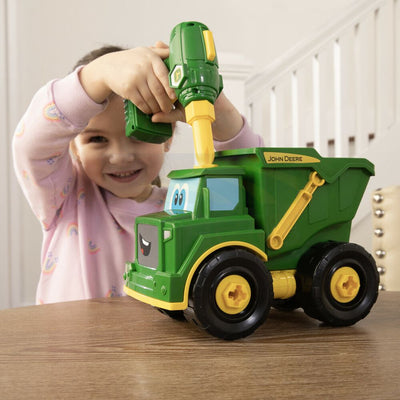 John Deere Build-A-Buddy Dump Truck Green Version
