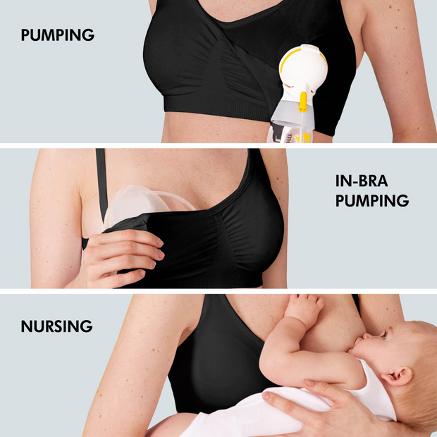 Hands-Free 3 in 1 Nursing & Pumping Bra