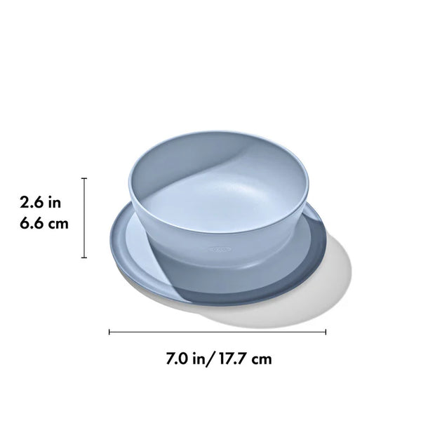 Stick & Stay Suction Divided Bowl VARIOUS COLOURS