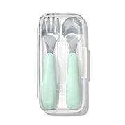 On-The-Go Fork And Spoon Set - Opal