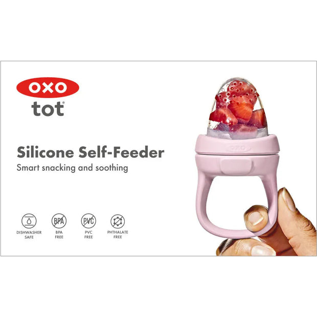 OXO Tot Silicone Fresh Food Self Feeder VARIOUS COLOURS
