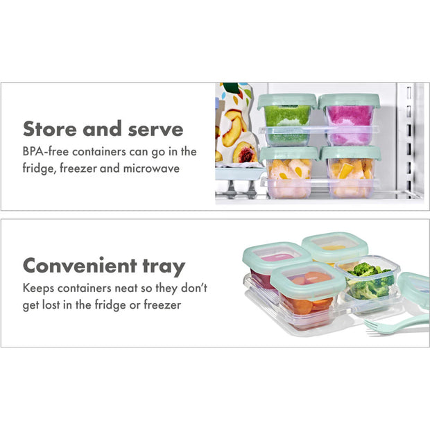 OXO Tot Baby Blocks Freezer Storage Containers 180ml