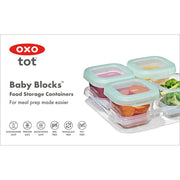 OXO Tot Baby Blocks Freezer Storage Containers 180ml