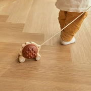 Pull-Along Hedgehog (Brown)