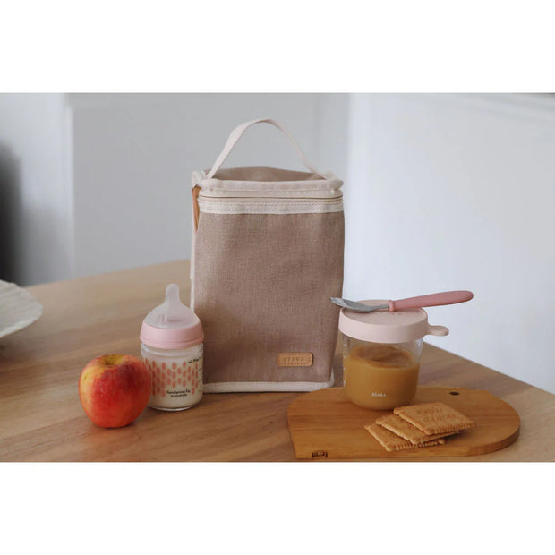 Beaba Isothermal Meal Pouch - Eco Clay