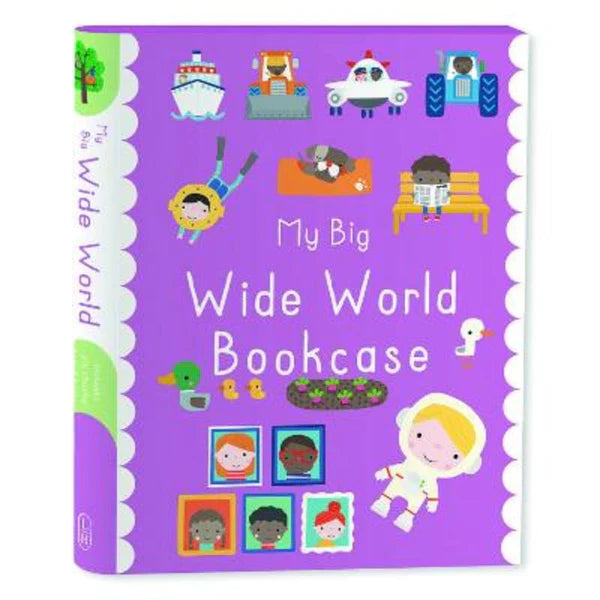 My Big Wide World Bookcase by Dawn Machell