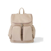 Vegan Leather Signature Nappy Backpack