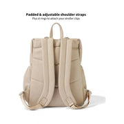 Vegan Leather Signature Nappy Backpack