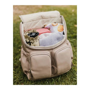 Vegan Leather Signature Nappy Backpack