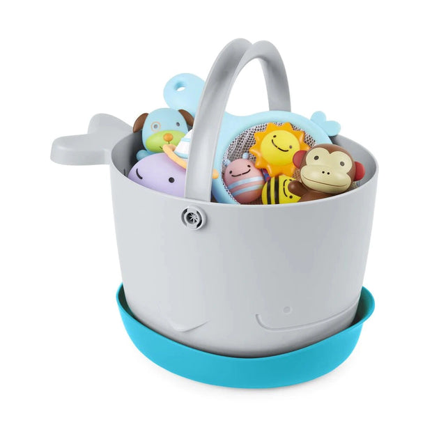 Moby Stowaway Bath Toy Bucket