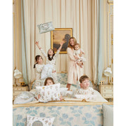 Hot Air Balloon Satin Cushion