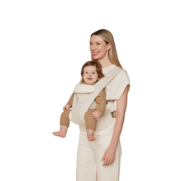 Omni Deluxe All-in-One Linen Baby Carrier - Natural Linen