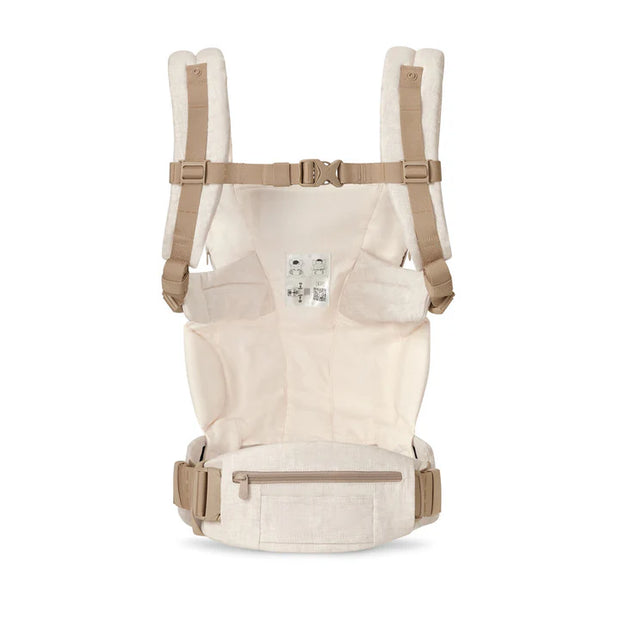 Omni Deluxe All-in-One Linen Baby Carrier - Natural Linen