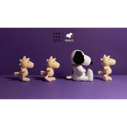 Snoopy Sitting Corduroy Cream VARIOUS SIZES