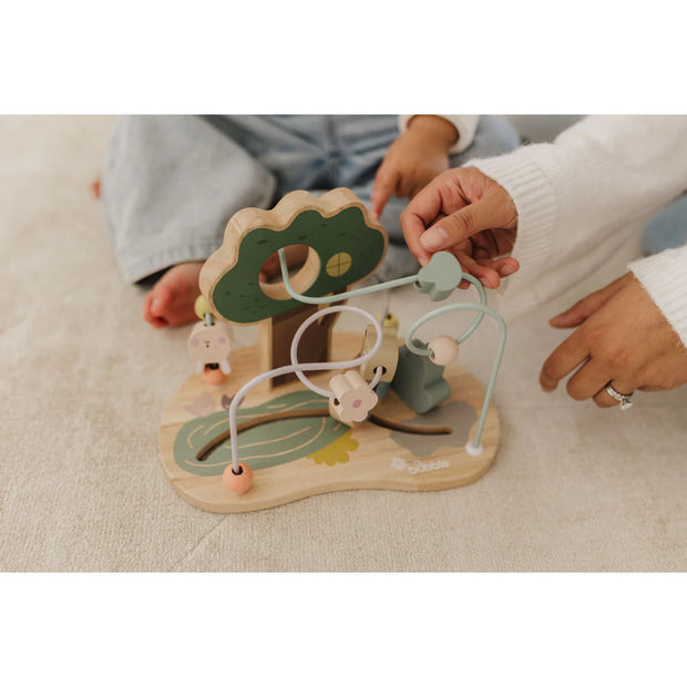 Bubble Wooden Bead Maze