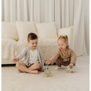 Bubble Wooden Elephant Pull Along Toy