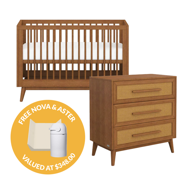 Kaya Nursery Package - Cot & Chest