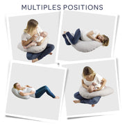 Big Flopsy Maternity & Nursing Pillow - Print Jersey Sage Green