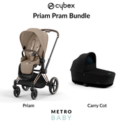 Priam Pram 2022 + Lux Carry Cot