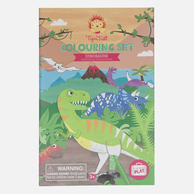 Colouring Set - Dinosaur